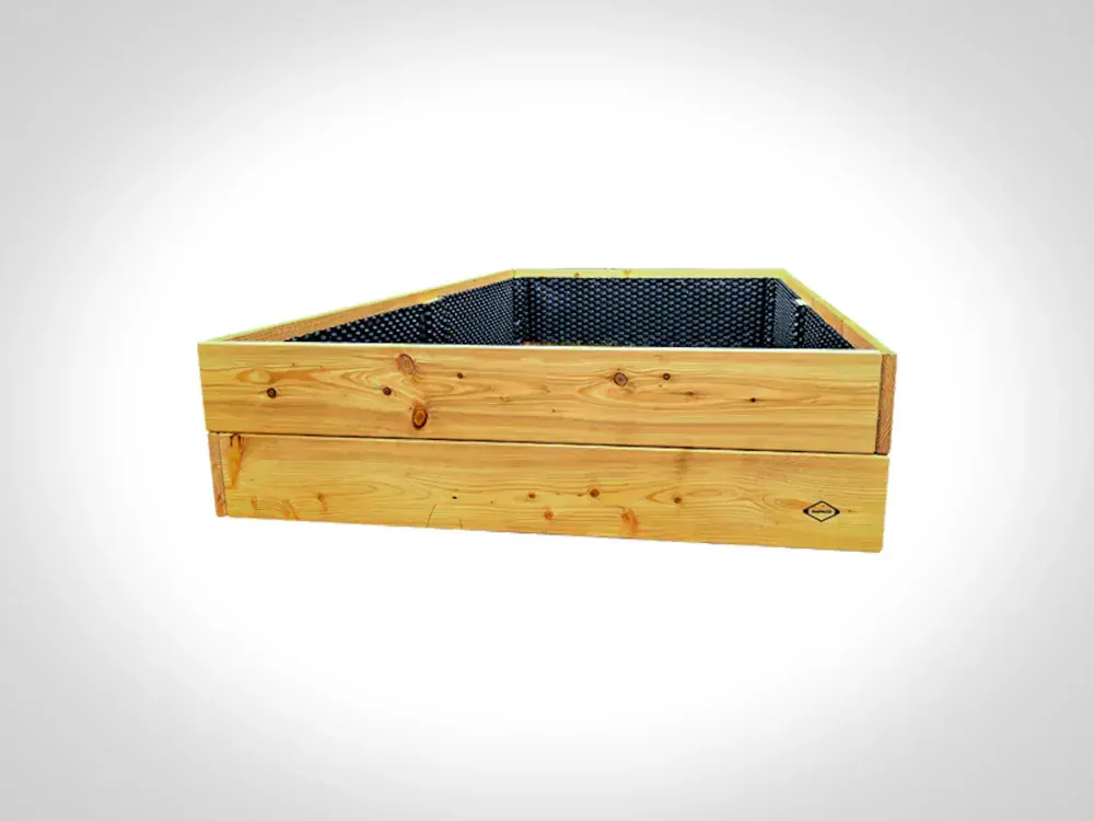 Modřínový záhon výšky 56 cm