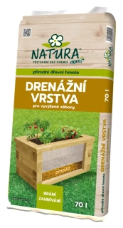 Drenážní vrstva pro vyvýšené záhony Agro Natura